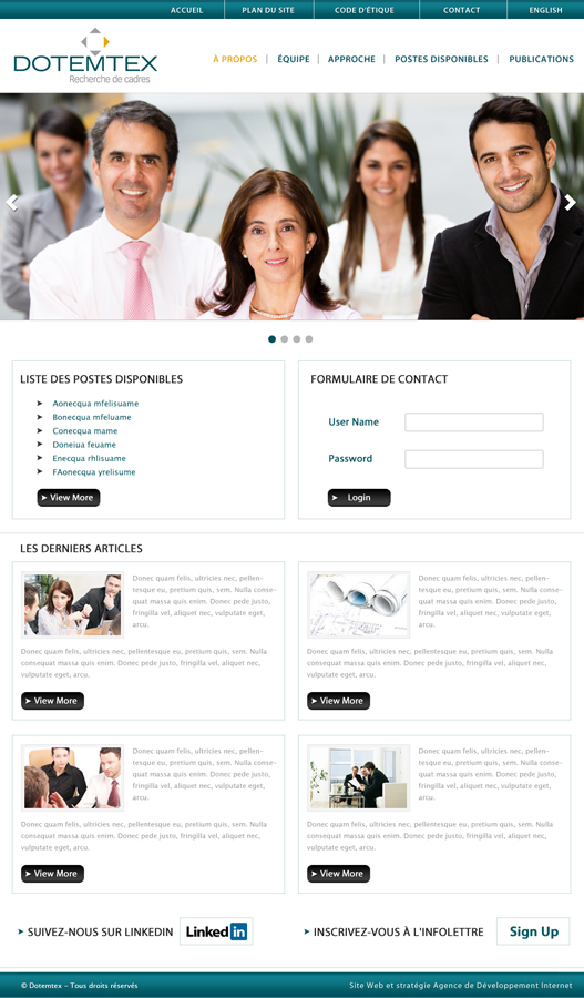 Web-Design von idesign für Agence numérique Hoffman | Design #2237597