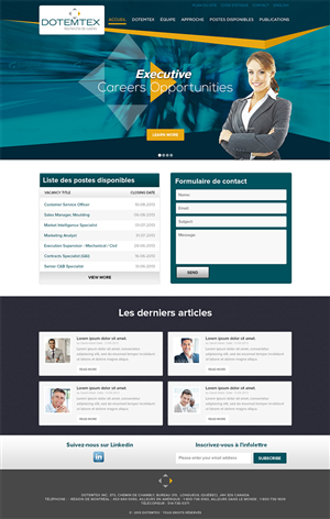 Web Design par Mayank Patel pour Agence numérique Hoffman | Design #2213383