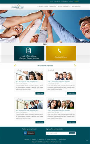 Web Design by pb for Agence numérique Hoffman | Design: #2184458