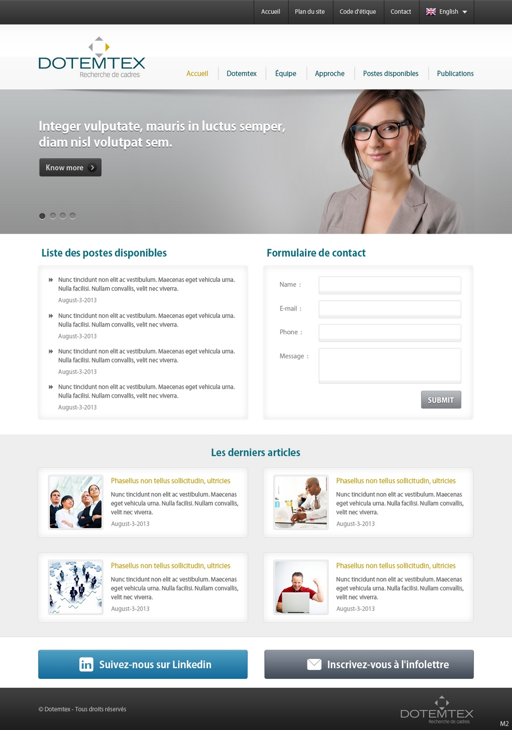 Web Design by pb for Agence numérique Hoffman | Design #2184465