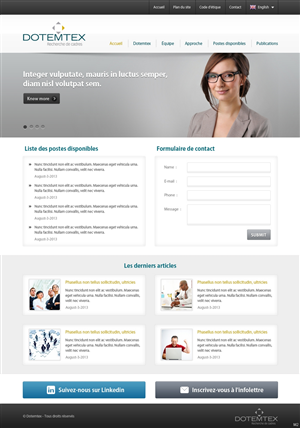 Web Design by pb for Agence numérique Hoffman | Design: #2184465