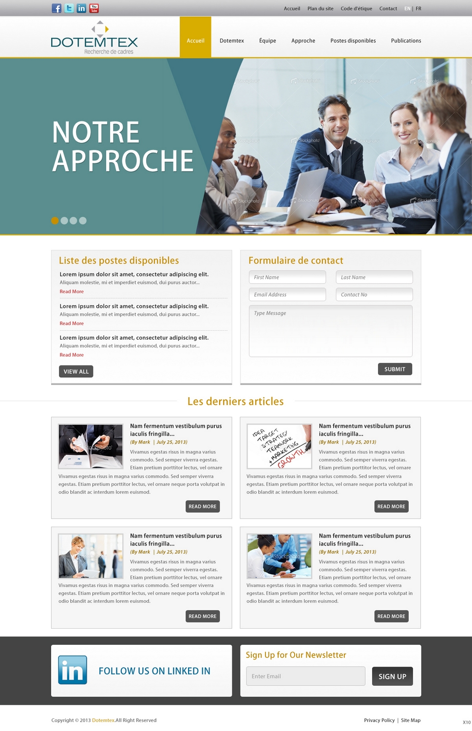 Web Design par pb pour Agence numérique Hoffman | Design #2189554