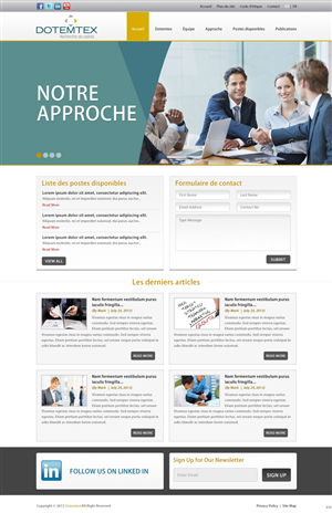 Web Design by pb for Agence numérique Hoffman | Design: #2189554