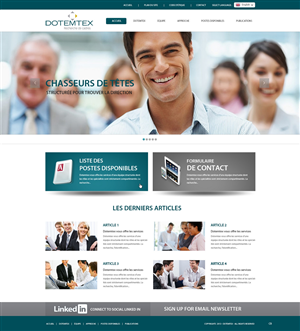 Web Design by pb for Agence numérique Hoffman | Design: #2189555