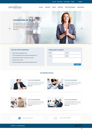 Web Design by pb for Agence numérique Hoffman | Design: #2189560