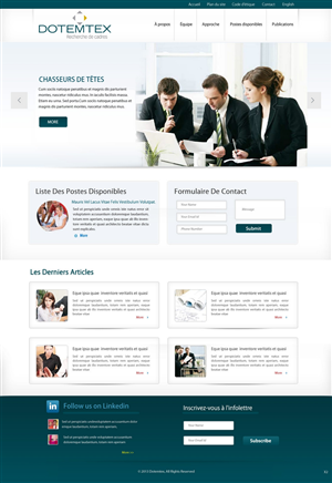 Web Design by pb for Agence numérique Hoffman | Design: #2189563