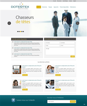 Web Design by pb for Agence numérique Hoffman | Design: #2194701