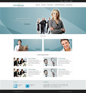 Web Design by UniqueDesignz for Agence numérique Hoffman | Design: #2222877