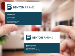Business Card Design by Creations Box 2015 for Benton Farms | Design: #10332473