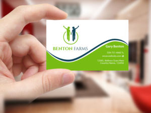 Business Card Design by Creations Box 2015 for Benton Farms | Design: #10332475