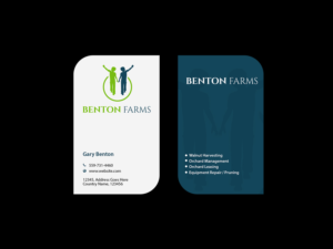 Business Card Design by Creations Box 2015 for Benton Farms | Design: #10332481