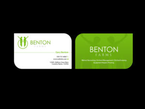Business Card Design by Creations Box 2015 for Benton Farms | Design: #10332483
