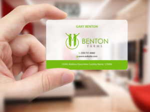 Business Card Design by Creations Box 2015 for Benton Farms | Design: #10332488