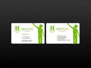 Business Card Design by Creations Box 2015 for Benton Farms | Design: #10332490
