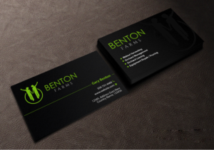 Business Card Design by Creations Box 2015 for Benton Farms | Design: #10332491