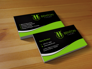 Business Card Design by Creations Box 2015 for Benton Farms | Design: #10332492