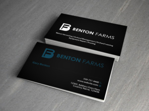 Business Card Design by Creations Box 2015 for Benton Farms | Design: #10332494