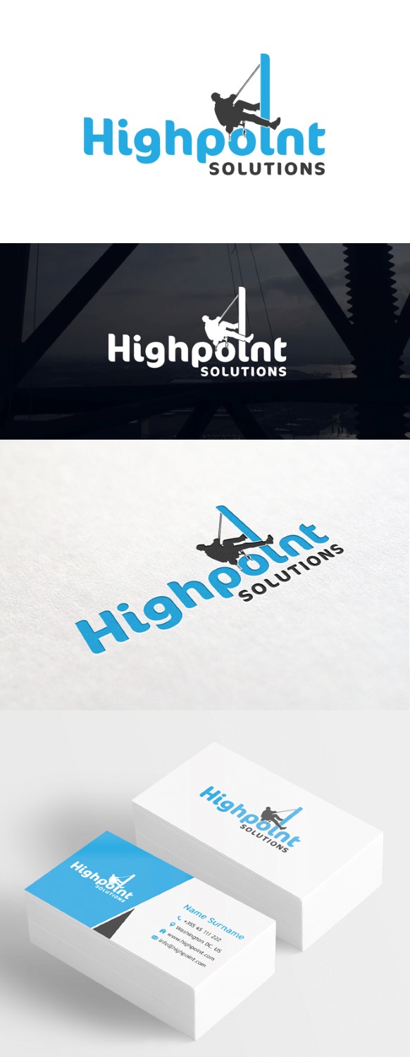 Logo Design by DG for Highpoint Solutions | Design #10345995