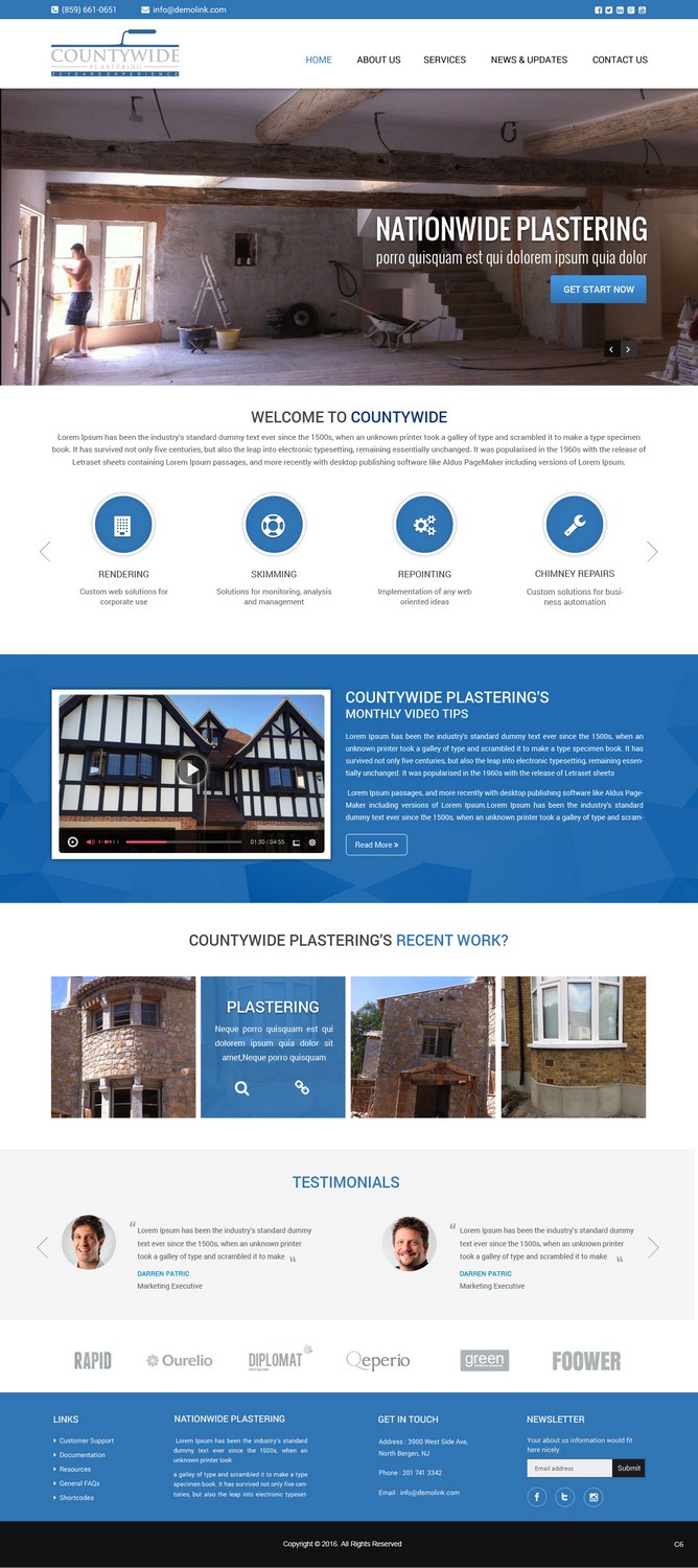 Wordpress Design by pb for this project | Design #10342060