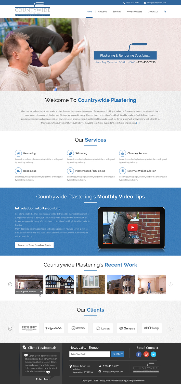 Wordpress Design by Sbss for this project | Design #10352357