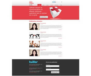Web Design by samdesigner4you for Agence numérique Hoffman | Design #2232148