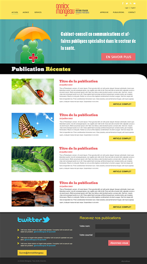 Web Design by kecy08 for Agence numérique Hoffman | Design: #2218754