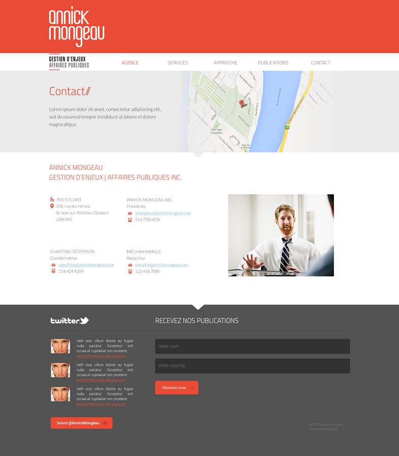 Web Design par Eric Z. pour Agence numérique Hoffman | Design #2256380