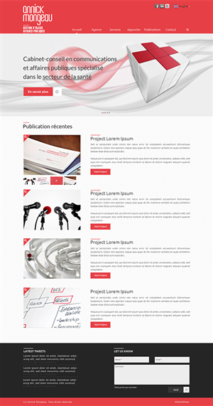 Web Design by Happy Elephant Studio for Agence numérique Hoffman | Design: #2183936