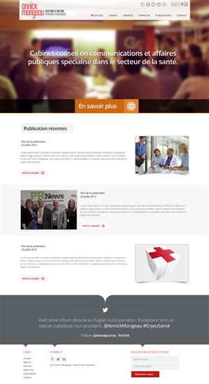 Web Design by OM for Agence numérique Hoffman | Design: #2209670