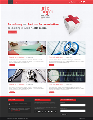 Web Design by OM for Agence numérique Hoffman | Design: #2209695