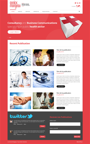 Web Design by OM for Agence numérique Hoffman | Design: #2209699