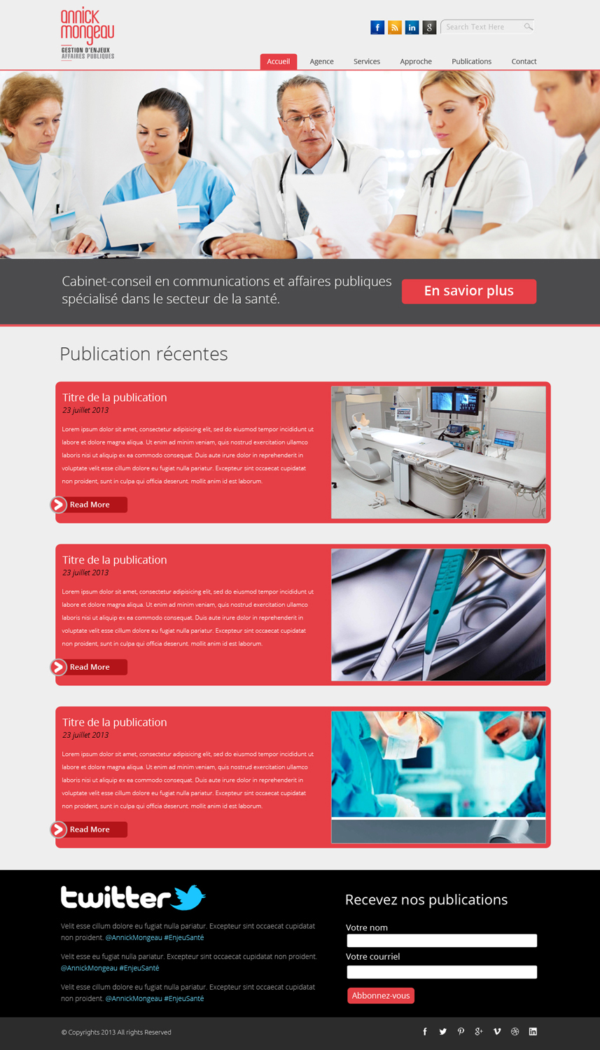 Web Design by OM for Agence numérique Hoffman | Design #2209708