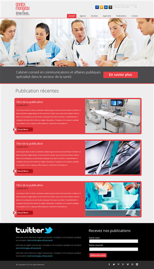 Web Design by OM for Agence numérique Hoffman | Design: #2209708