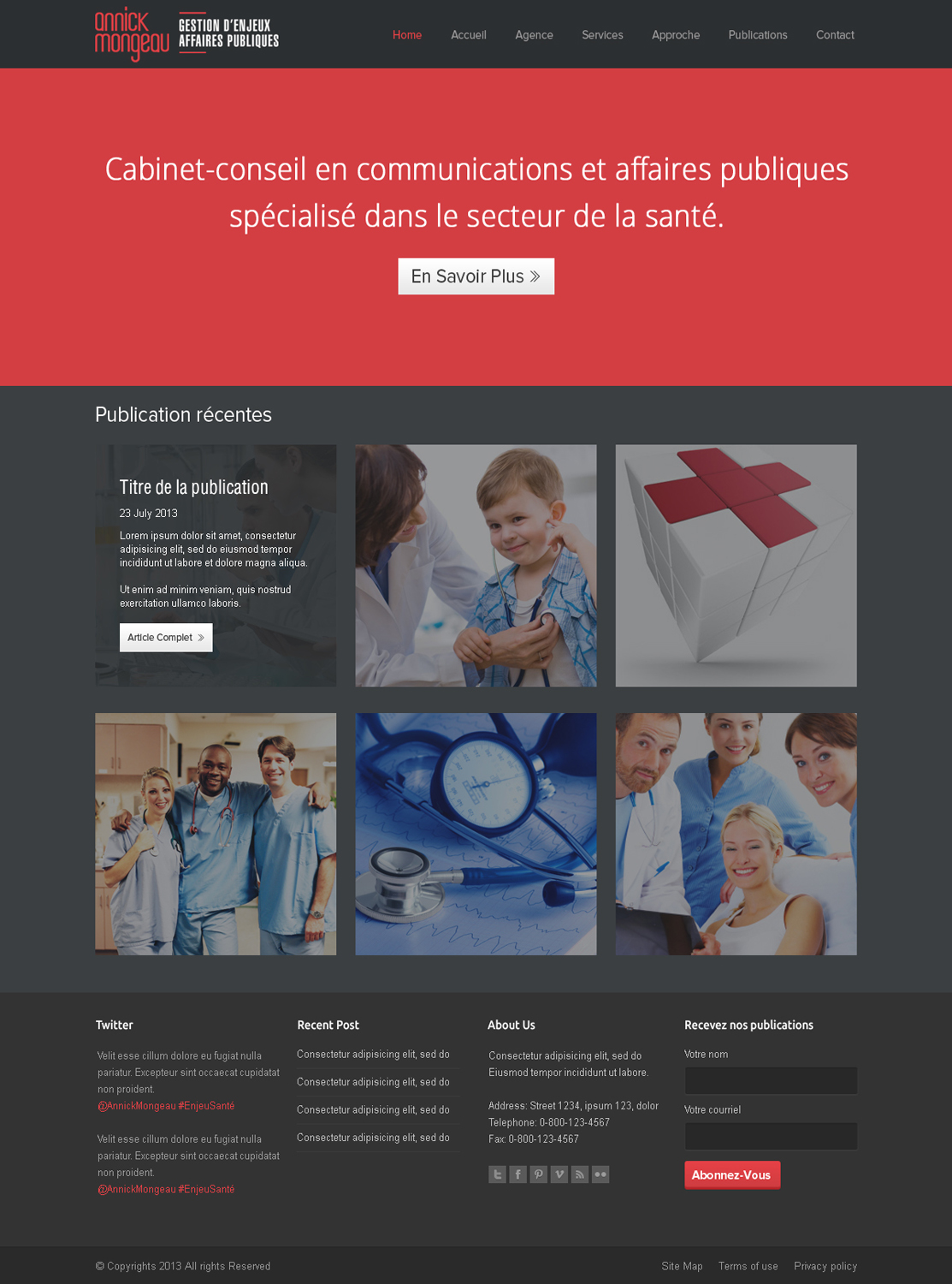 Web Design by OM for Agence numérique Hoffman | Design #2209715