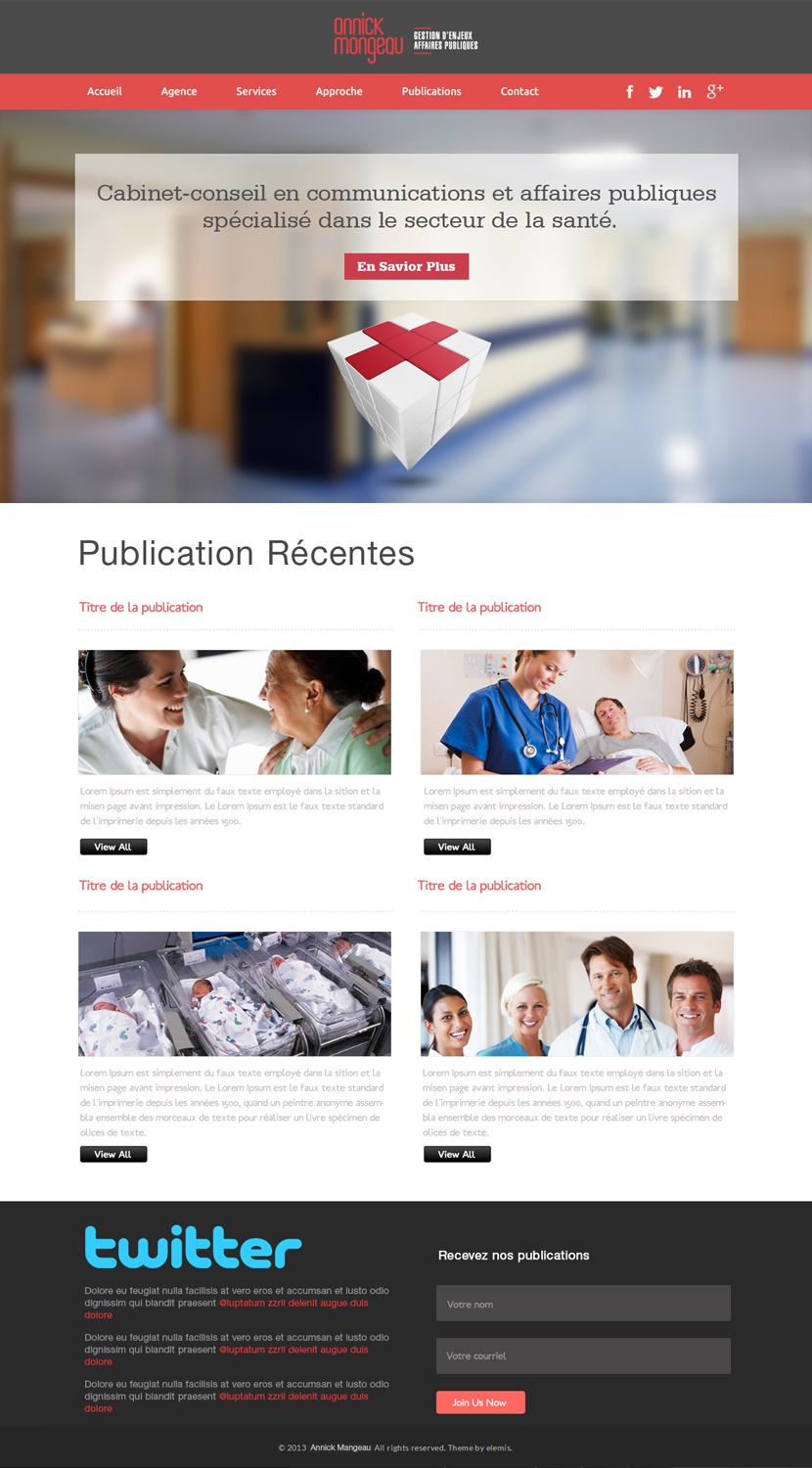 Web Design by OM for Agence numérique Hoffman | Design #2209742