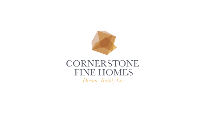 Diseño de Logo por raulpit para Cornerstone Fine Homes | Diseño #10332796