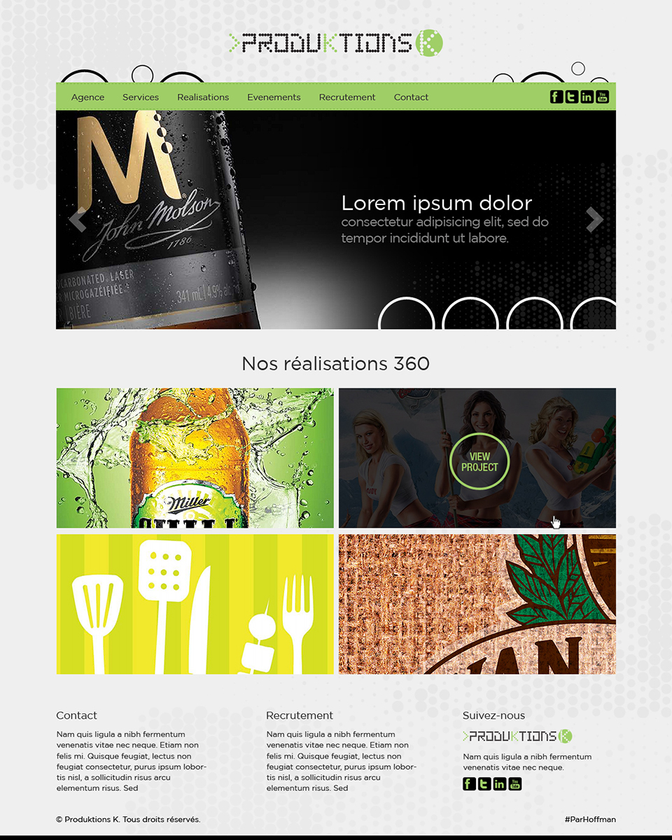 Web Design by Latest Design Ideas for Agence numérique Hoffman | Design #2211162