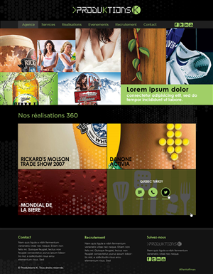 Web Design by Latest Design Ideas for Agence numérique Hoffman | Design: #2215137