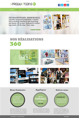 Web Design by kecy08 for Agence numérique Hoffman | Design: #2212588