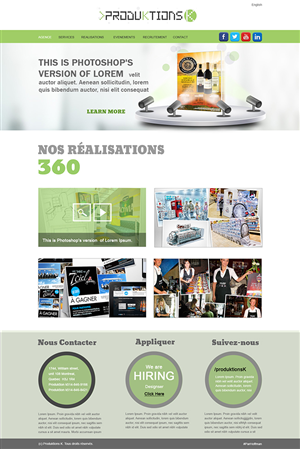 Web Design by kecy08 for Agence numérique Hoffman | Design: #2212974