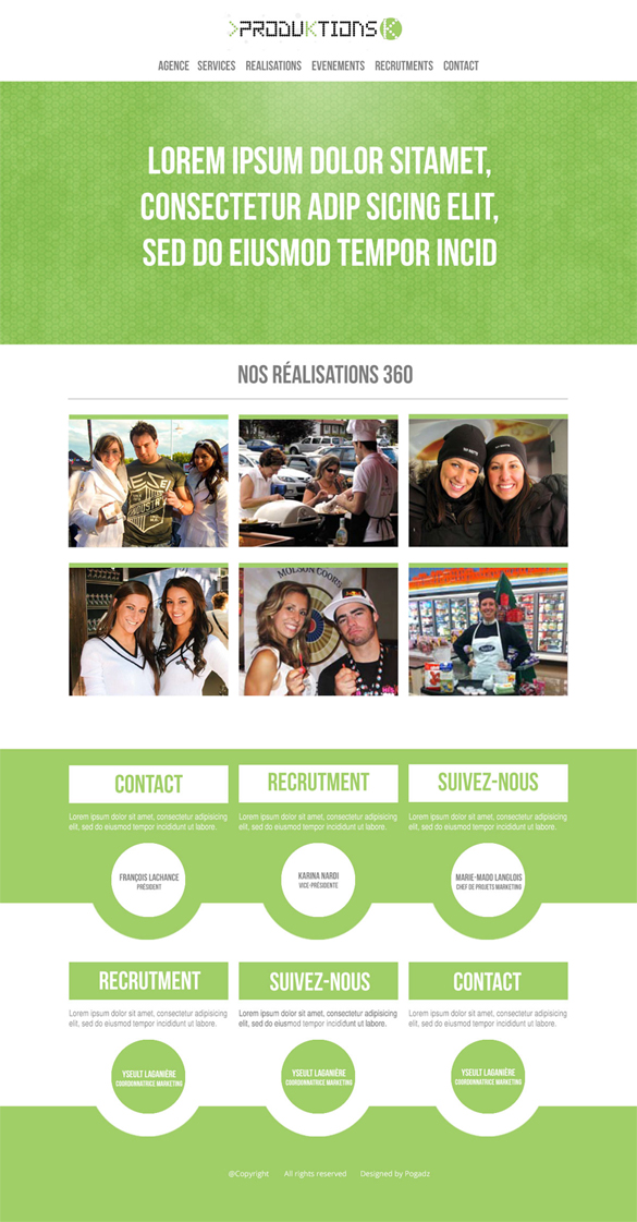 Web Design by pogadz for Agence numérique Hoffman | Design #2196363