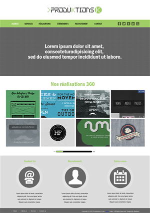Web-Design von wahyunurcahyadi für Agence numérique Hoffman | Design #2213337