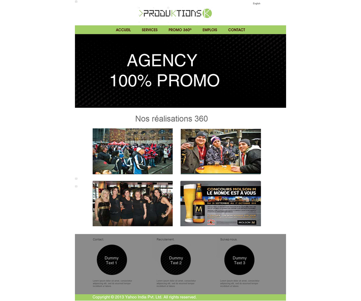 Web-Design von Art Dreamz für Agence numérique Hoffman | Design #2183881