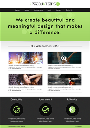 Web-Design von webxvision für Agence numérique Hoffman | Design #2188418