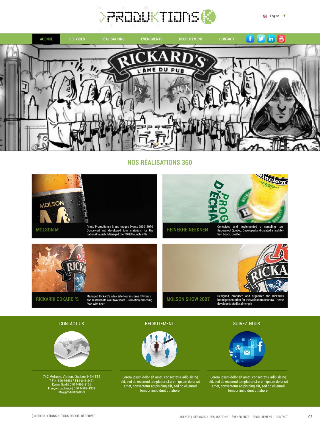 Web Design by pb for Agence numérique Hoffman | Design #2184440
