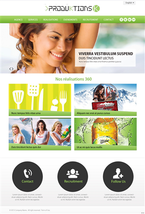 Web Design by pb for Agence numérique Hoffman | Design: #2184444