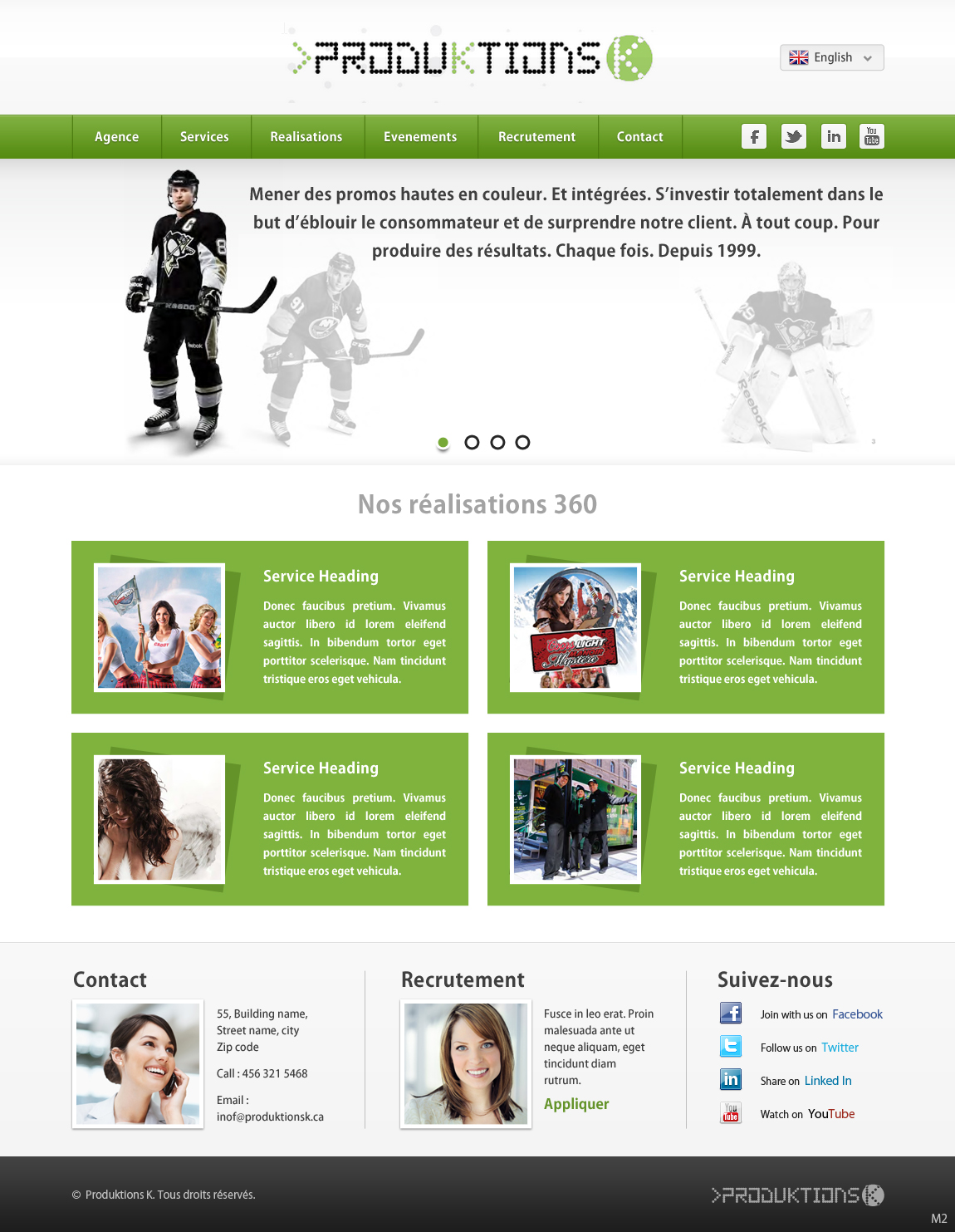 Web Design by pb for Agence numérique Hoffman | Design #2184448