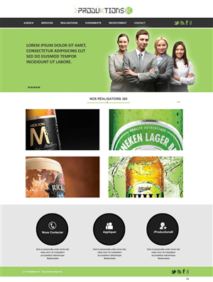 Web Design by pb for Agence numérique Hoffman | Design: #2189630