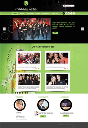 Web Design by pb for Agence numérique Hoffman | Design: #2189633