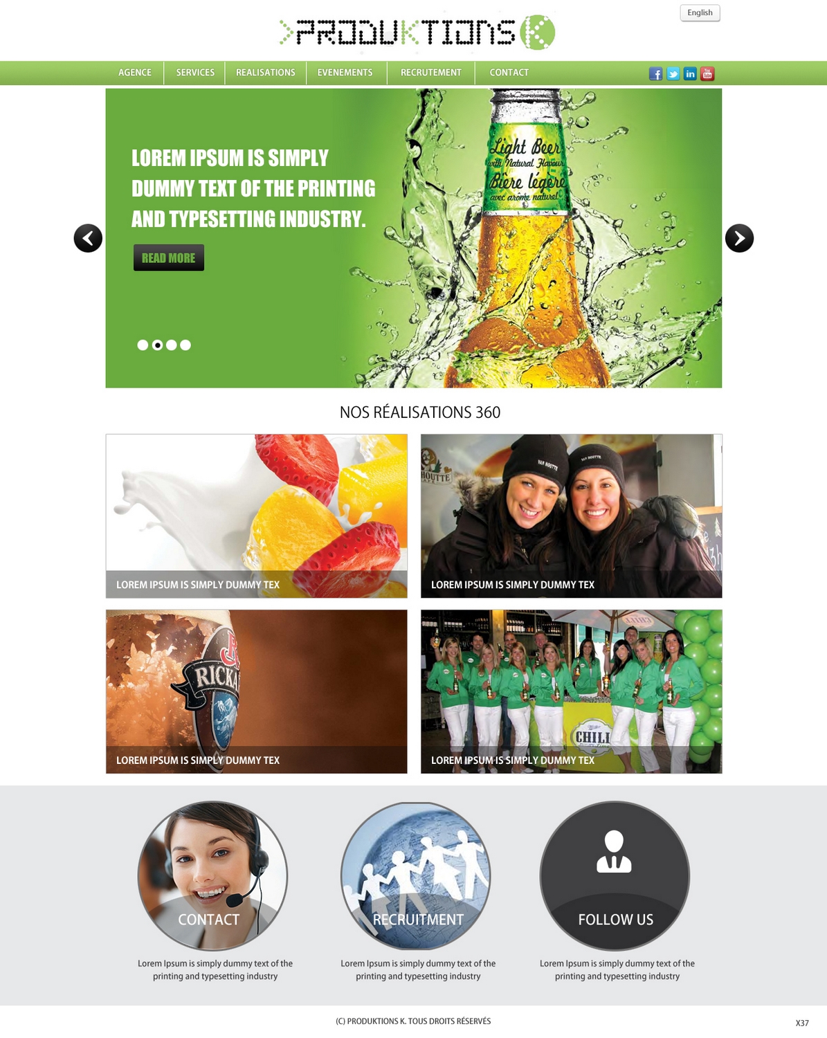 Web Design by pb for Agence numérique Hoffman | Design: #2189636